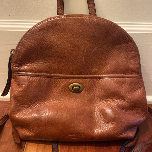 Margot leather backpack - Picture 9 of 9